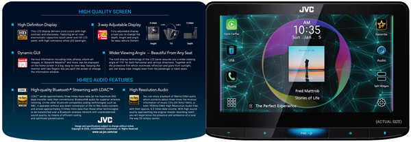 JV KW-Z1000W 10.1" Actual Product Size Printable Brochure